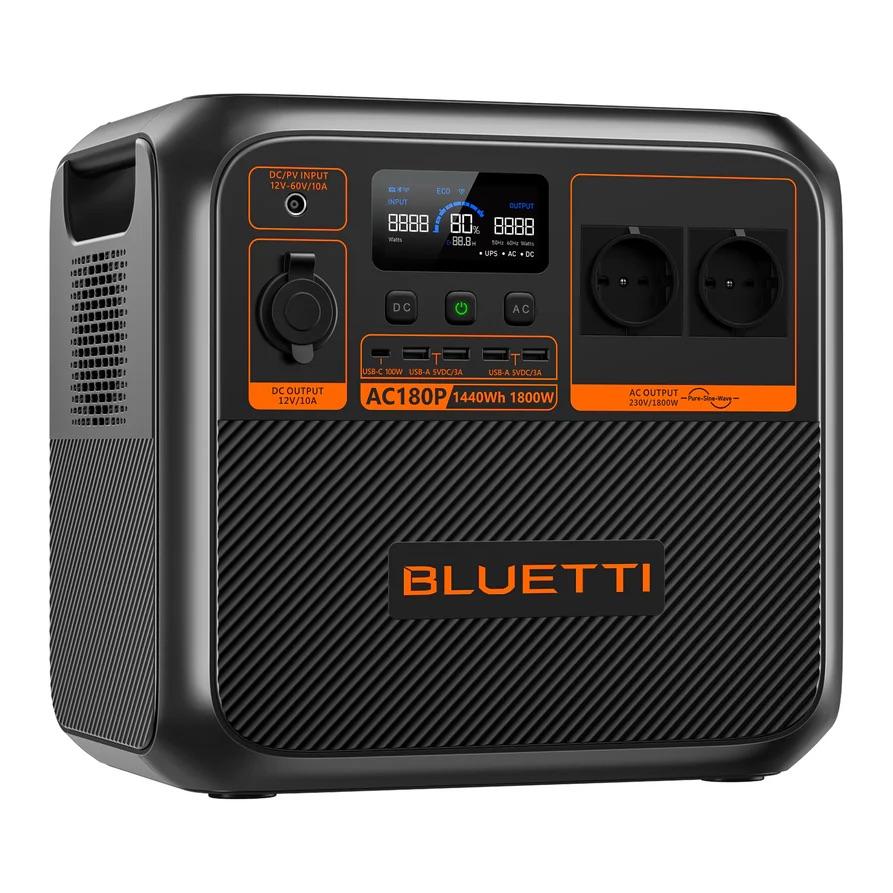 Bluetti AC180P Power Station (1800W / 1440Wh)