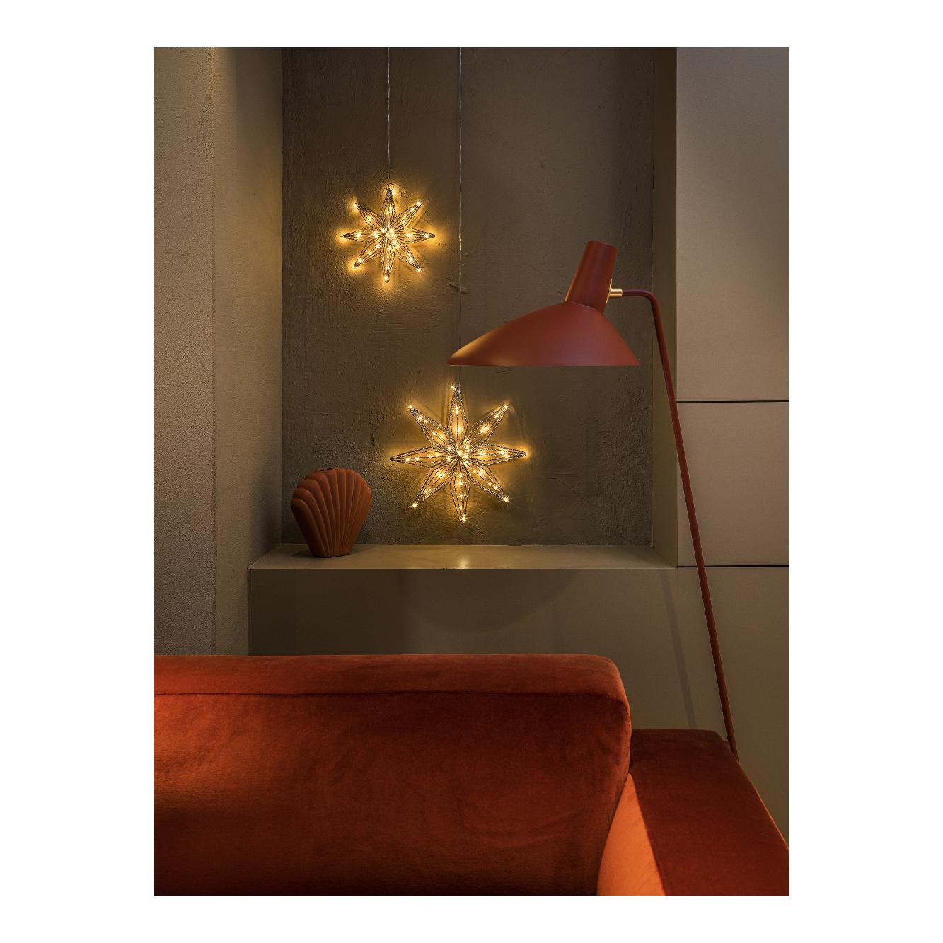 STT Svenja LED-Glitter-Stern