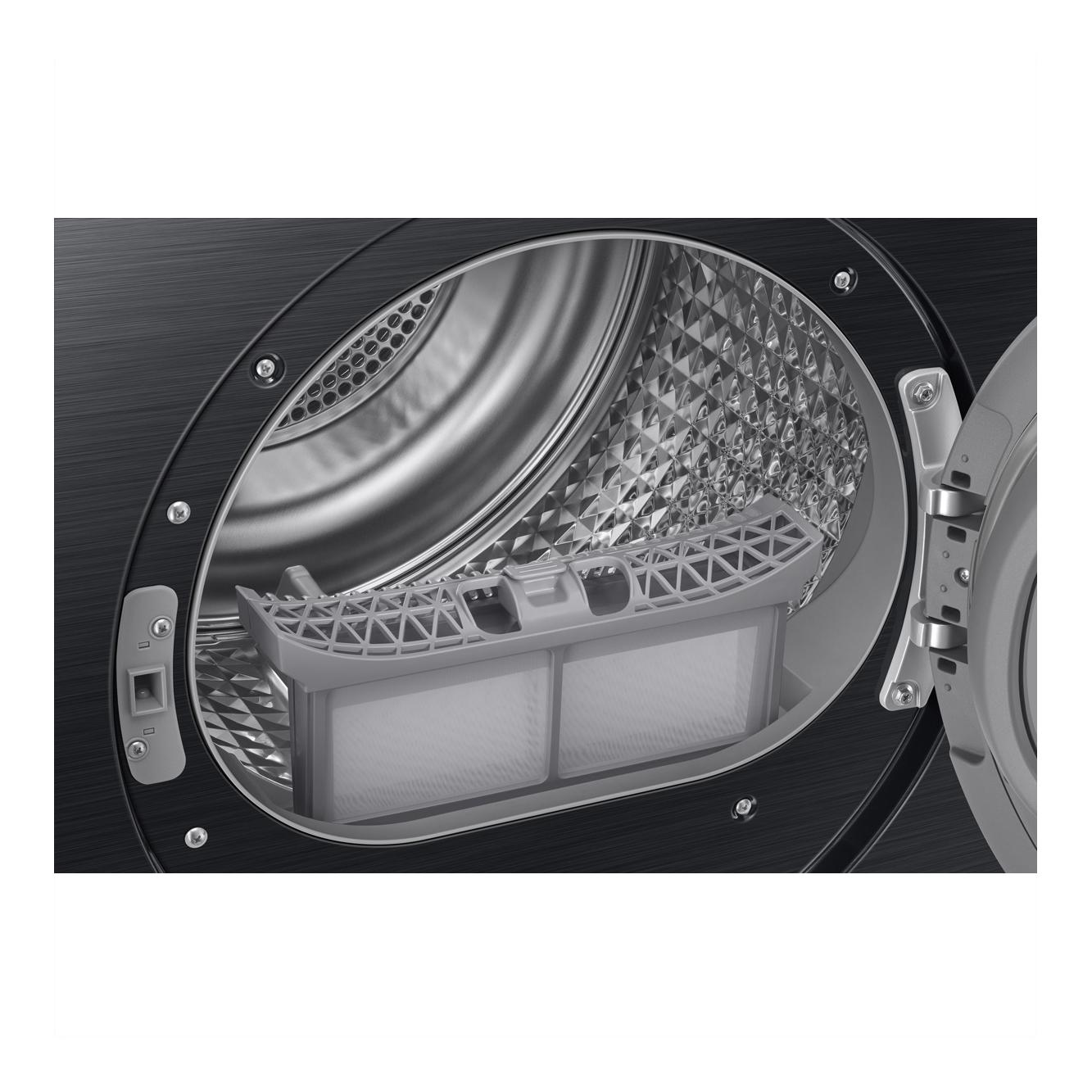 Wäschetrockner DV7400, 9kg, Bespoke Black mit Dienstleistung Wäschetrockner DV7400, 9kg, Bespoke Black mit Dienstleistung