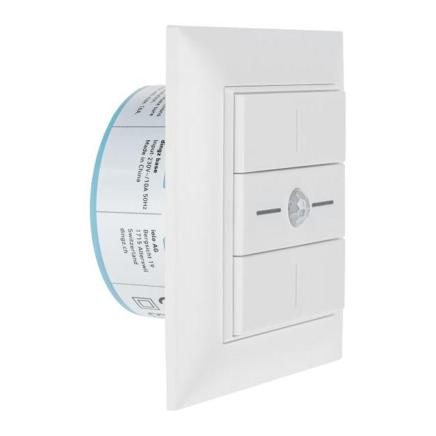 WLAN-Schalter «dingz plus» mit Bewegungsmelder UP WLAN-Schalter «dingz plus» mit Bewegungsmelder UP