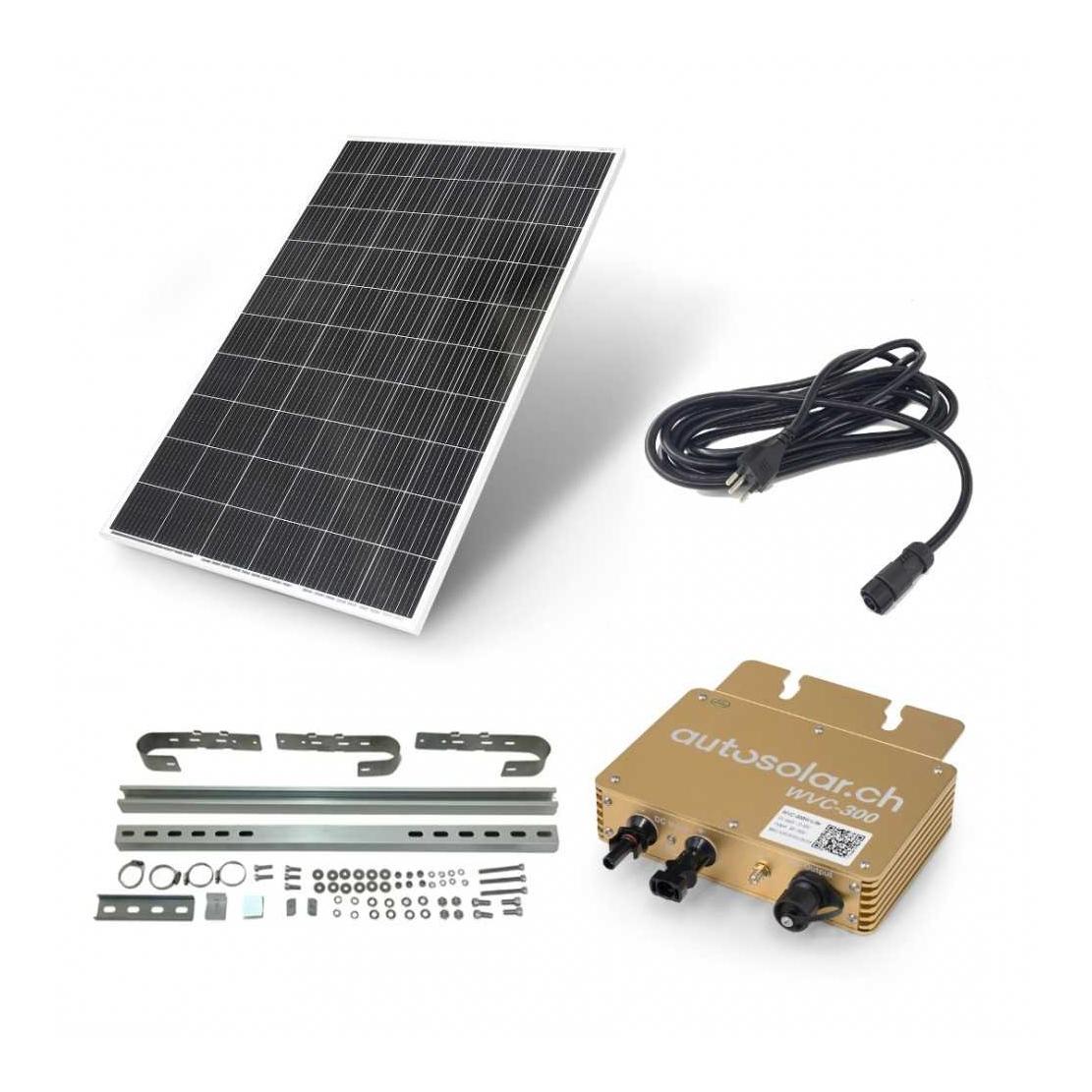 autosolar Balkonkraftwerk mit 335 Watt