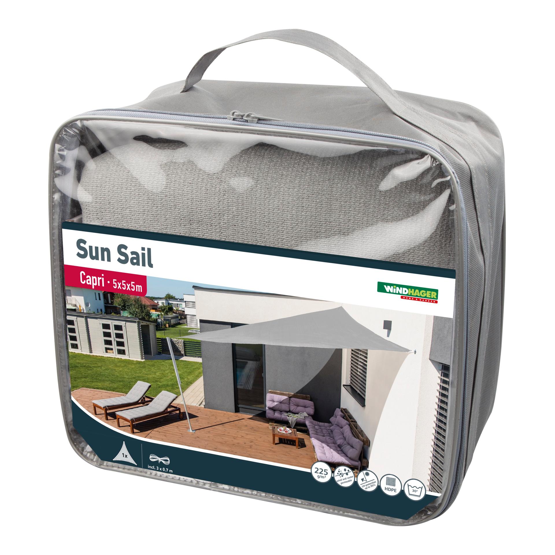 Sonnensegel Capri - dreieck Starterset