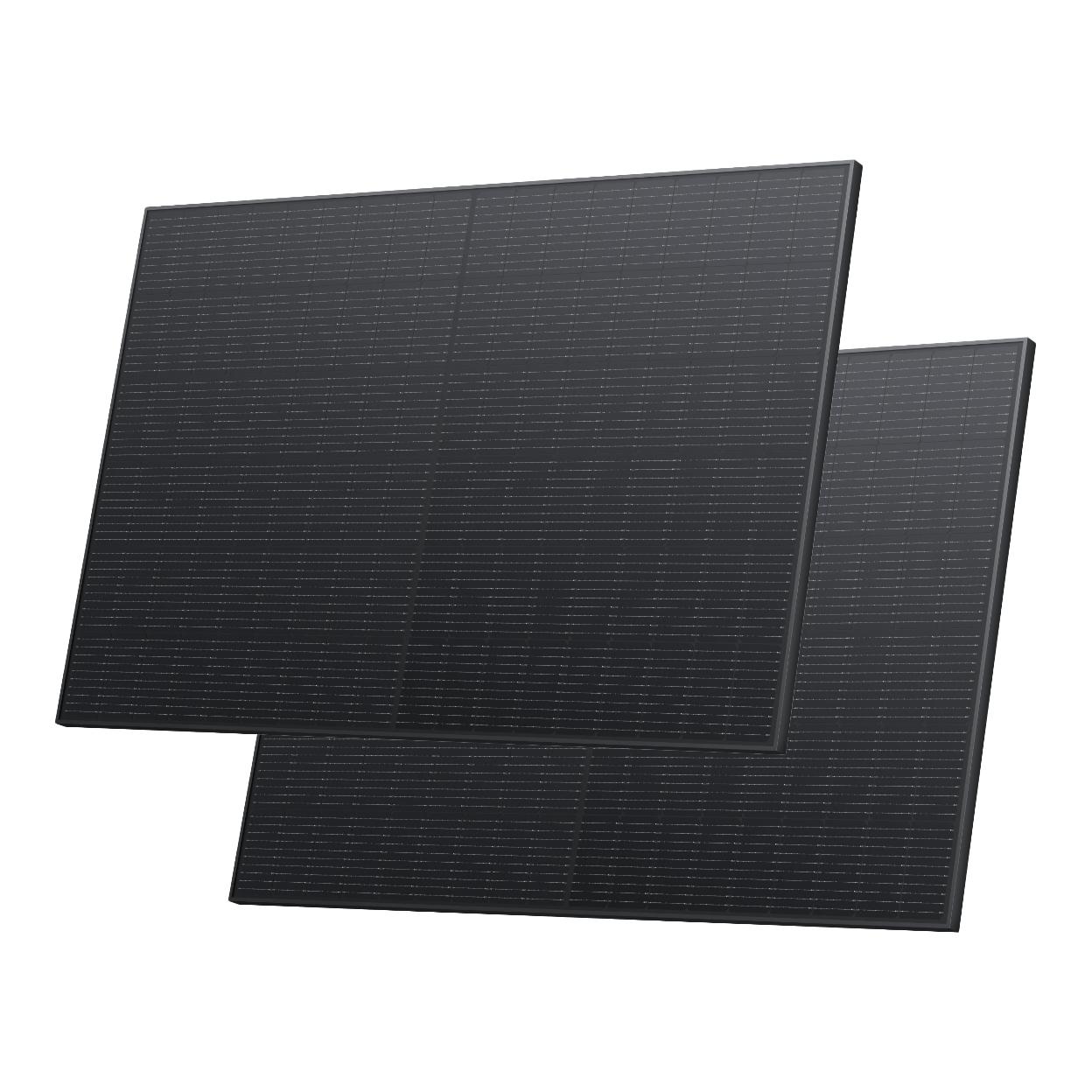 2 pcs. EcoFlow - Panneau solaire mono 400 W 2 pcs. EcoFlow - Panneau solaire mono 400 W