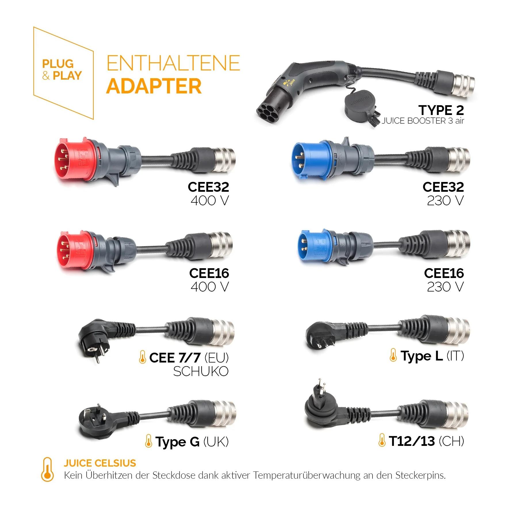 Mobile Ladestation JUICE BOOSTER 3 air Master Traveller Set